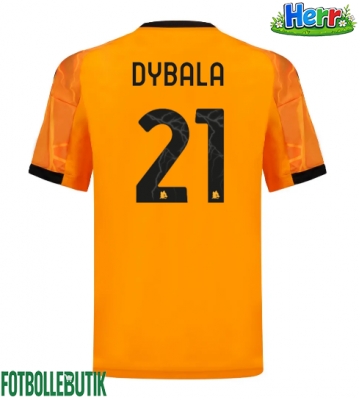 AS Roma Paulo Dybala #21 Bortatröja 2025-26 Kortärmad